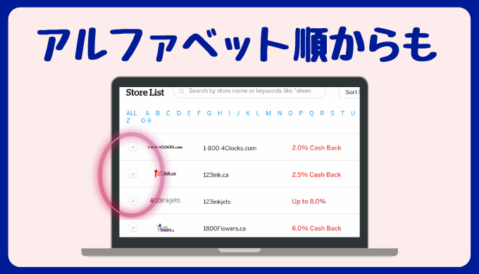 楽天カナダアカウント設定・管理〜お気に入り店舗検索〜楽天カナダをフル活用